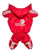 Winter jumpsuit for small breeds, Red, 3M 36-38cm, Dachshund, Men