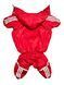 Winter jumpsuit for small breeds, Red, 3M 36-38cm, Dachshund, Men