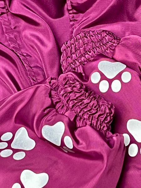 Transitional jumpsuit for large breeds, fuchsia, 4XL 58-60cm, American Staffordshire Terrier, Men