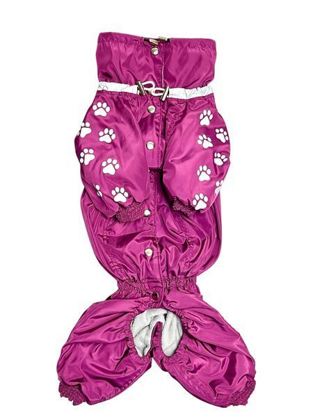 Transitional jumpsuit for large breeds, fuchsia, 4XL 58-60cm, American Staffordshire Terrier, Men